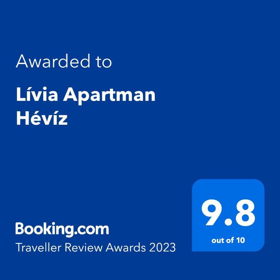 Livia Apartman เฮวิซ ภายนอก รูปภาพ